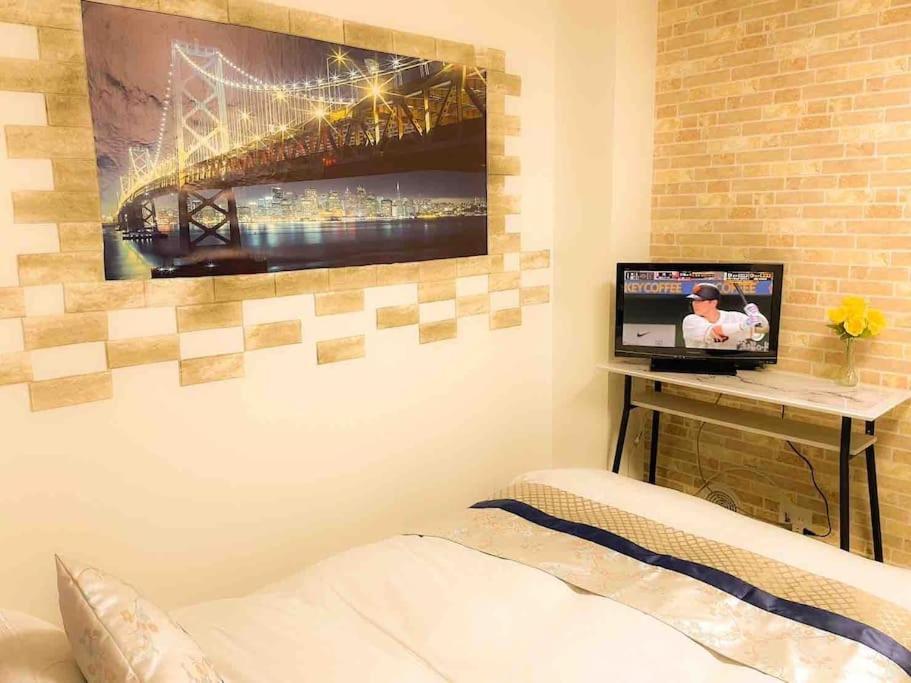 203 Oshiage Sta 3Mins Walk! Wi-Fi Elevator 4Pax Apartment Tokio Exterior foto