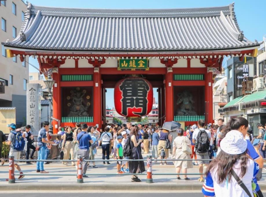 203 Oshiage Sta 3Mins Walk! Wi-Fi Elevator 4Pax Apartment Tokio Exterior foto